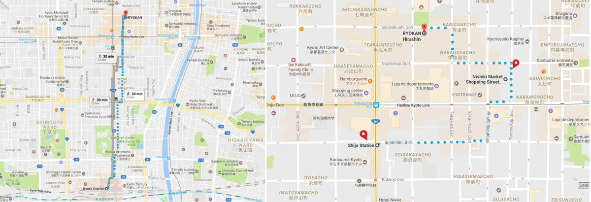 Hirashin Ryokan map 3